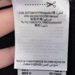 Juicy Couture Mock Neck Intarsia Logo Sweater in Pitch Black Size Large Photo 5