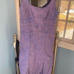 Purple denim dress. Size 6 Photo 0