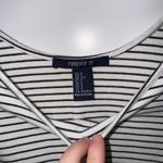 Forever 21  Black and White Fitted Short Sleeve Cropped Tee - size S Photo 1