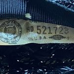 Vintage Union Made Blue Hat with Blue & Cream Bow Size 23 Photo 7