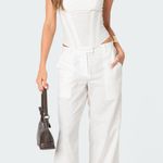 Edikted  Arya Linen Look Pants  Photo 0