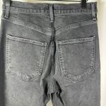 AGOLDE  Riley Crop Jeans Black Wash High Rise‎ Straight Leg Womens Size 26 Photo 7
