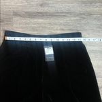 Club Monaco High-Rise Velvet Trousers Size 4 Black Luxe Holiday Party Pants ✔️ Photo 8
