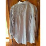 Casey Coleman Women's Embroidered Snowman Christmas Holiday Shirt Denim Size XL Blue Photo 1