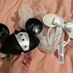 Disney Bride & Groom Mickey Ears Photo 0