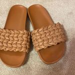 Target Slides Tan Summer Sandals Photo 2