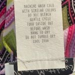 Chevron Patterned Large Maxi Dress. Elastic waist cap sleeves. Pink Photo 6