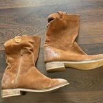Rebels Trina Burnt Bronze Suede Leather Boots 7.5 Photo 4