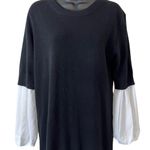 Brochu Walker Ebella Layered wool cashmere sweater Dress Photo 2