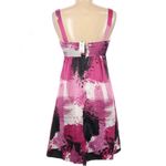 The Limited  Pink Purple Black White Abstract Print Sleeveless‎ Dress NWT Size 0 Photo 1