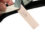 Victoria's Secret Victoria’s Secret Rhinestone Strap Brazilian Bikini Bottom Black L Photo 13