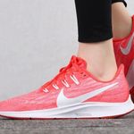 Nike  Air Zoom Pegasus 36 Laser Crimson Platinum Tint in Laser Crimson Size US 7 Photo 1