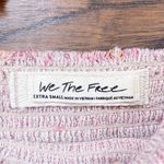 Free People • Siena Plaid Pullover top blouse orange pink smocked peasant Photo 5