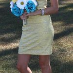 Jovani Yellow Homecoming Dress Photo 1