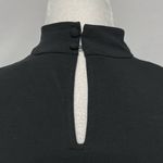 & Other Stories & Other Stories Cut Out Mock Neck Long Sleeve Bodysuit Black Size Small Photo 9