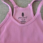 Free People Happiness Runs Long Crop Tank M/L Photo 2