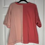 WIZARDING WORLD OF HARRY POTTER Hogwarts Embroidered Emblem Colorblock Size XL Pink Photo 3