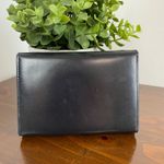 St. John Vintage  Black Leather Women's Wallet Bifold Photo 1