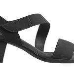 Munro heel sandals Lucia Black Nubuck size 7 Photo 0