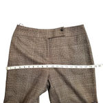 Anne Klein  Brown Houndstooth Print Slacks Photo 2
