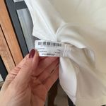 ZARA  square neck top stretchy babydoll peplum blouse sleeveless Photo 5