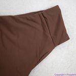 NEW Abysse x free people Benson high waisted bikini bottoms in dark brown, L Brown Size L Photo 11