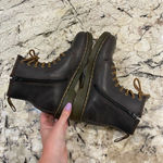 Dr. Martens Dr. Marten 1460 Crazy Horse Leather Lace Up Boots Brown Photo 3