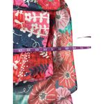 Carolina K Valley Kaftan Maxi
Dress Tiered Floral Print Sleeveless Tassels Med Pink Photo 4