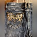 Grace in LA Blue Denim Jeans w lovely embellishments, Quality denim w extra Size 27 Photo 10