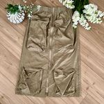 Boutique NEW Army Green Cargo Skirt Photo 0