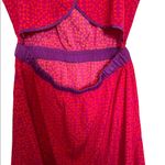 Roxy  pink and purple open back dress in large Photo 3