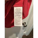 J Crew Top Womens L Hot Pink V Neck Tunic Balloon Sleeve Blouse Long Sleeve Boho Size L Photo 3