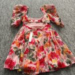 For Love & Lemons NWT Dascha Puff Sleeve Mini Dress Photo 9