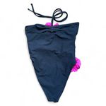 SAME Rose Cut Out One Piece Size Small Black Photo 4