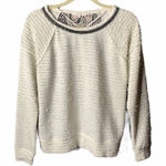 Miss Me  Floral Blouse Back Sweater Size‎ Smal Photo 0