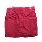 White Stag  Hot Pink Skort Size 16‎ Pockets Zip/Tie High Rise Photo 6
