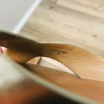 Banana Republic Gold Slip On Sandals Size 10. Photo 7