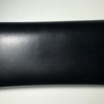 Saint Laurent  Black Leather Flap Sunglass Case with Cloth EUC Photo 2