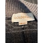 Aritzia  TNA Golden Roohan Poncho Sweater Cape Black Geometric Women's S Photo 6