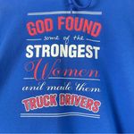 Gildan Heavy Blend XL Trucker Driver Graphic Hoodie Sweatshirt Hooded Winter Photo 2