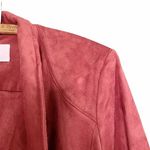 BB Dakota Wade Faux Suede Open Front Lagenlook Jacket Cinnamon Rust Size Medium Photo 5