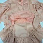 Tularosa  Darla Polka Dot Dress in Coral Large Photo 4