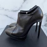 Saint Laurent Janis women’s leather studded ankle boot size IT 36.5 US 6.5 Photo 8
