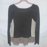 Hem & Thread  Soft Lace and Plaid Blouse Photo 2