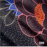 Farm Rio  NWT Sparkle Flowers Black Satin Mini Dress - small ($225) Photo 15