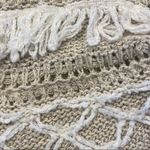 Lucky Brand Cardigan Women’s Size M Fringe Open Chunky Boho Crochet Pock… Photo 5