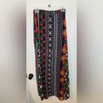 Show Me Your Mumu colorful floral Mexicali Double Slit Sheer Maxi Skirt Sz Small Photo 7