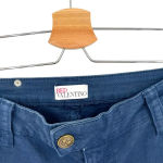 RED Valentino Navy Blue Cargo Pants Ankle Skinny Bow Detail Size Size 6 Photo 10