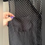 Wet Seal  VINTAGE 90’s Sheer Polka‎ Dot Sleeveless Blouse large layered timeless Photo 1