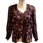 carole little Vintage  Button Down Blouse Photo 0